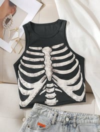 Skeleton Ribbed Tank