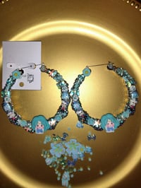 Image 2 of Sailor Neptune Custom Bamboo Earrings 