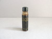 Image 1 of Vintage Saville 'Clique' miniature perfume bottle, H 5.2cm, empty
