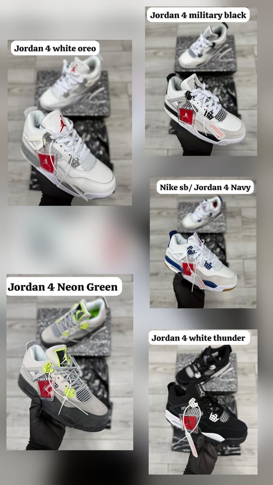 Image of Mens  Original Jordans4s 