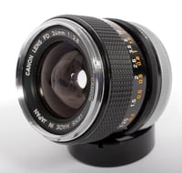 Image 3 of Canon 24mm F2.8 FD silver nose mount #0898