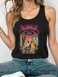 Image 2 of Cow Abduction Tees and Tanks