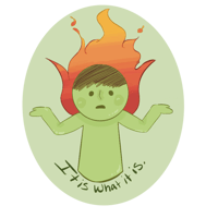 Image 2 of It is What it Is Sticker