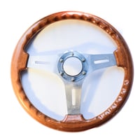 Image 5 of OBA 340MM wooden steering wheel 