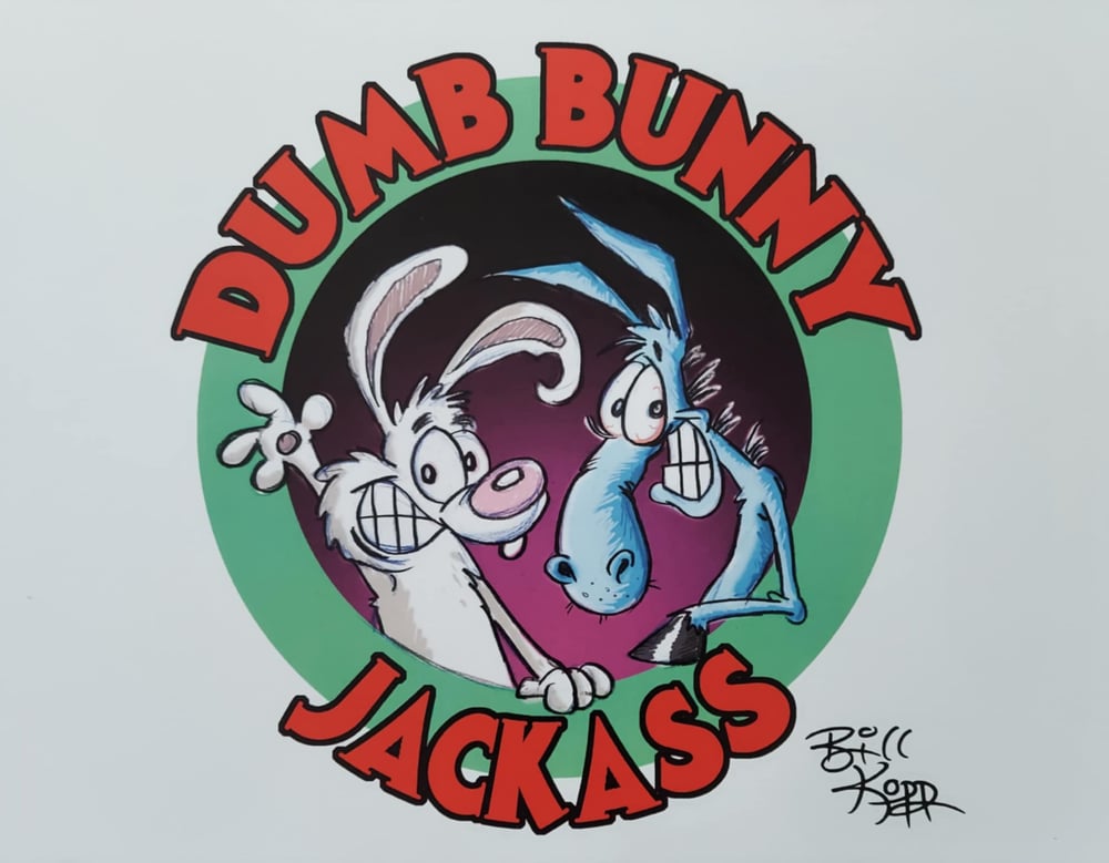 Bill Kopp SIGNED animation artwork