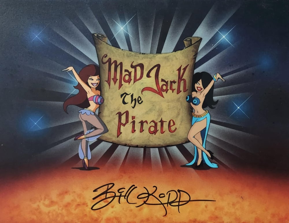 Bill Kopp SIGNED animation artwork