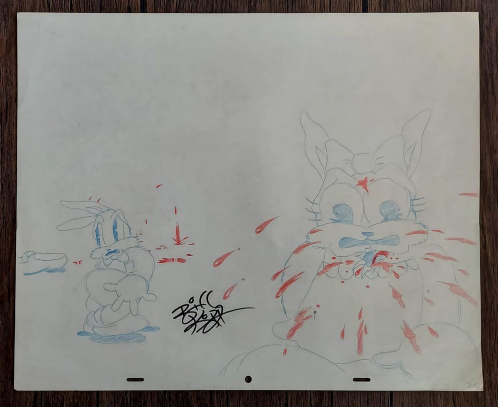 Bill Kopp SIGNED animation artwork