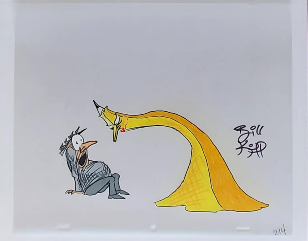 Bill Kopp SIGNED animation artwork