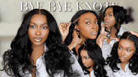 BYE BYE KNOTS FRONTAL WIG
