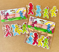 Image 2 of Balloon Dog Baseball Sticker Pack