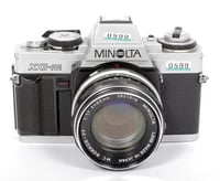 Image 2 of Minolta XG-M 35mm SLR Film Camera with 55mm F1.7 MC rokkor PF lens #0899