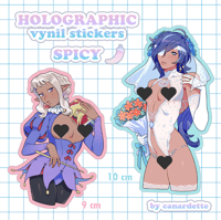 Image 2 of 🌶 Spicy Holo Stickers 🌶
