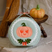 Image 1 of Pretty Pumpkin Coquette Handbag