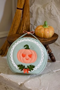 Image 4 of Pretty Pumpkin Coquette Handbag