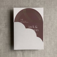 Image 1 of Cloud pocket holder for 5x7 cards PACK of 10