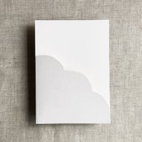 Image 2 of Cloud pocket holder for 5x7 cards PACK of 10