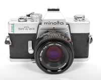 Image 2 of Minolta SRT-201 35mm SLR Film Camera with MD 50mm F2 lens #0903