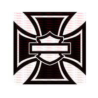 Image 1 of HD Bar and Shield Iron Cross graphic