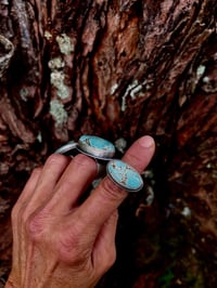 Image 1 of Lone Mountain Turquoise Ring Sterling Silver