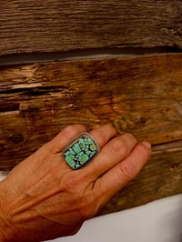 Image 1 of Supernova Turquoise Ring Sterling Silver