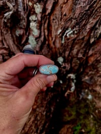 Image 2 of Lone Mountain Turquoise Ring Sterling Silver