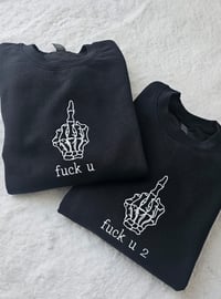 Image 1 of Middle finger Hoodie