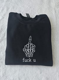 Image 3 of Middle finger Hoodie
