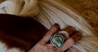 Image 3 of Vistaite Jasper Ring Sterling Silver