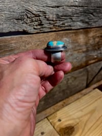Image 3 of Thunderbird Turquoise Ring Sterling Silver