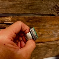 Image 4 of Supernova Turquoise Ring Sterling Silver