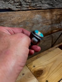 Image 4 of Thunderbird Turquoise Ring Sterling Silver