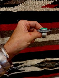 Image 6 of Broken Arrow Variscite Ring Sterling Silver