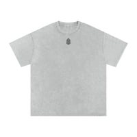 Image 2 of Strength Club Oversized Tee - Faded Light Grey