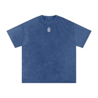 Image 2 of Strength Club Oversized Tee - Faded Blue