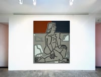 Image 2 of "Woman by the Sea at Low Tide" by America Martin