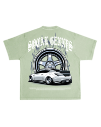 Image 1 of HEAVYWEIGHT PREMIUM GENESIS COUPE GREEN TEE