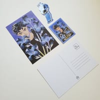 Image 3 of Postcard [Bearded Iris]