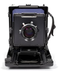 Image 2 of Toyo 45CF 4X5 Ultralight Camera w/ 150mm+210mm MC Lenses + Holders + FILM #0906