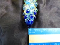 Image 5 of Hand made solid glass massage/acupressure tool-- Rainbow knobblies