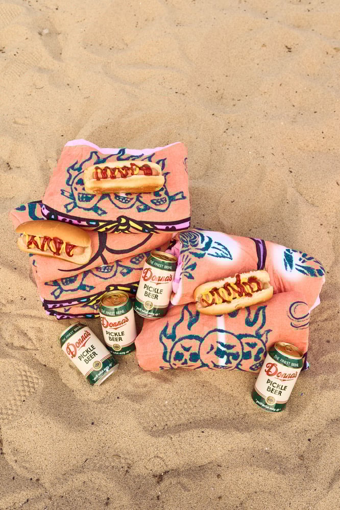 Image of **LIMITED EDITION** “BAD IDEAS” BEACH TOWEL