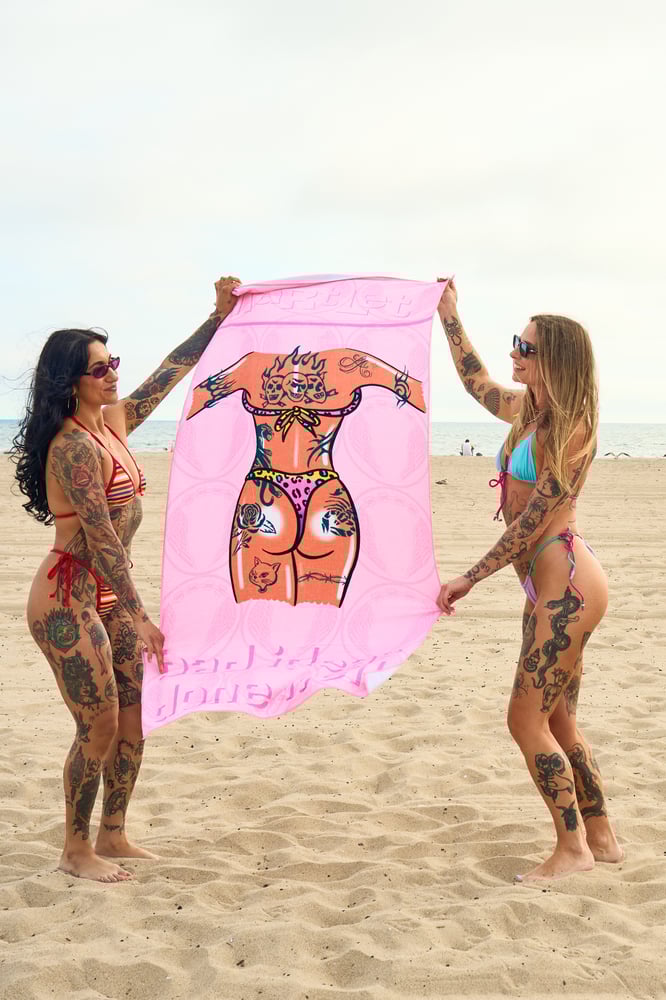Image of **LIMITED EDITION** “BAD IDEAS” BEACH TOWEL