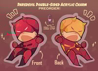 Dare Devil Doublesided Charm