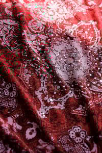 Image 1 of ♲ Red Glitter - Custom Bikini Material - Any Size