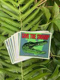 Save the Swamp Sticker