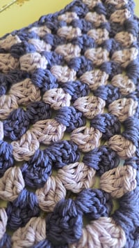 Image 3 of Grape crush granny stitch bandana 