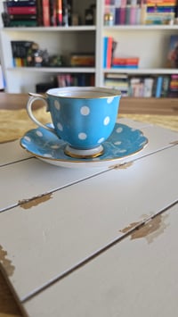 Image 5 of Bo Peep teacup dice/trinket tray 