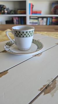 Image 2 of Checkers - tea cup dice/trinket tray