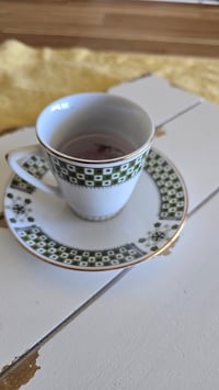 Image 3 of Checkers - tea cup dice/trinket tray