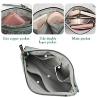 Image 5 of Paisley Vegan Leather Purse with Fringe