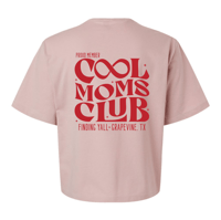 Image 1 of Cool Moms Club Cropped - Blush